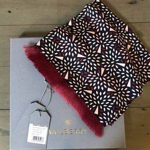 Mulberry- Tree Print Silk Scarf